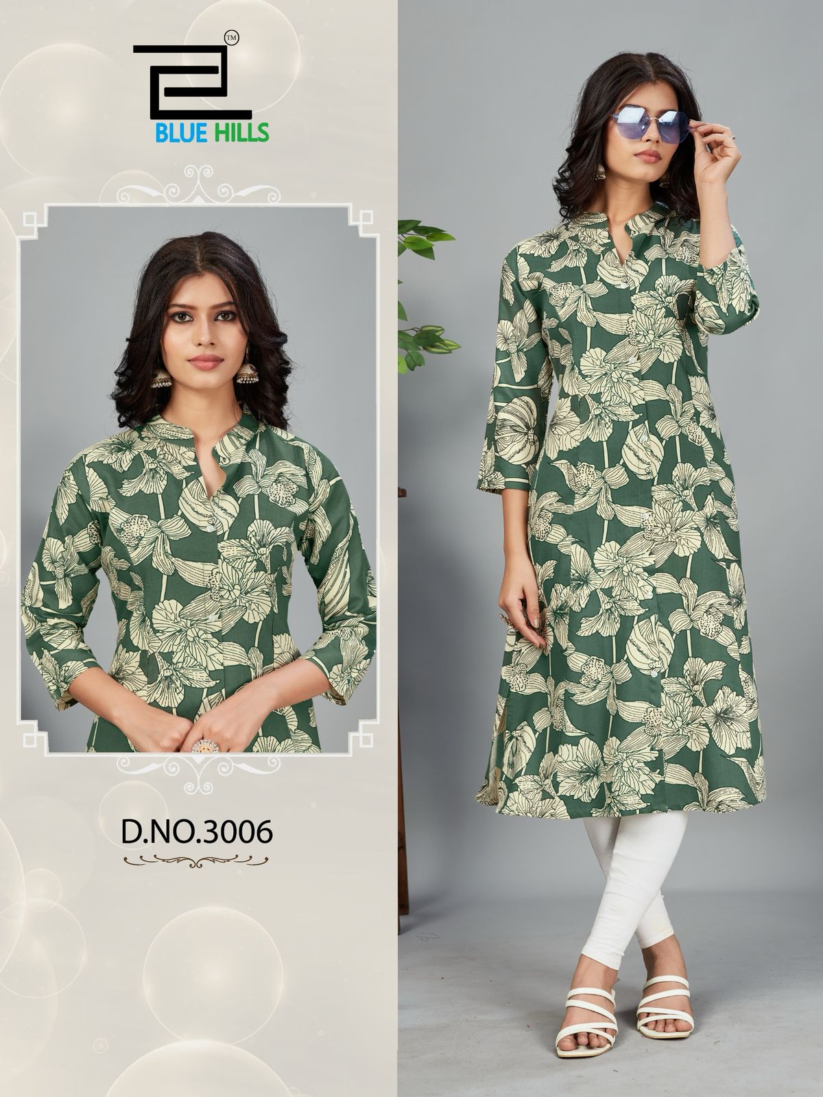 Maher Vol 3 By Blue Hills Rayon Printed Ladies Kurti Wholesale Market In Surat